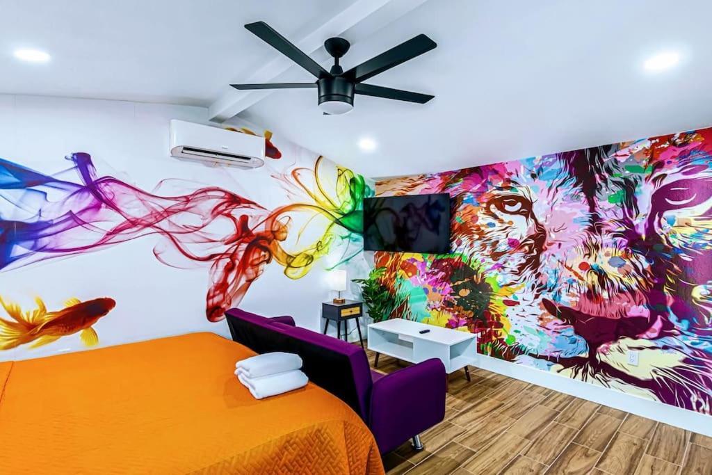 Phoenix Retreat - Studio With King Bed - 10 Min From Airp - Unit C Exterior photo